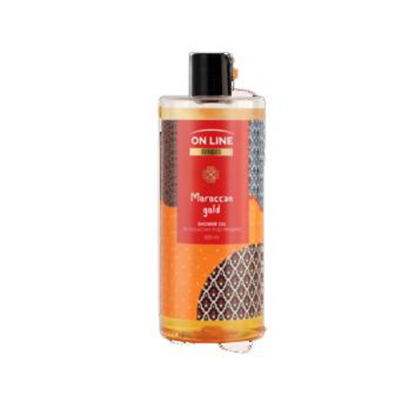 ON LINE olejkowy Senses żel pod prysznic MOROCCAN GOLD 500ML